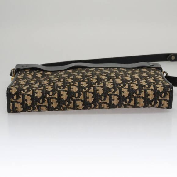 DIOR Trotter Canvas Shoulder Bag Navy - Picture 9 of 12